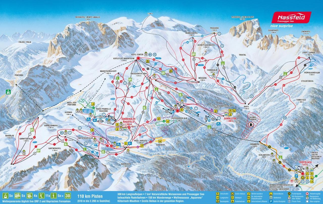 Das Bergerleben Sonnenalpe Nassfeld Ngoại thất bức ảnh